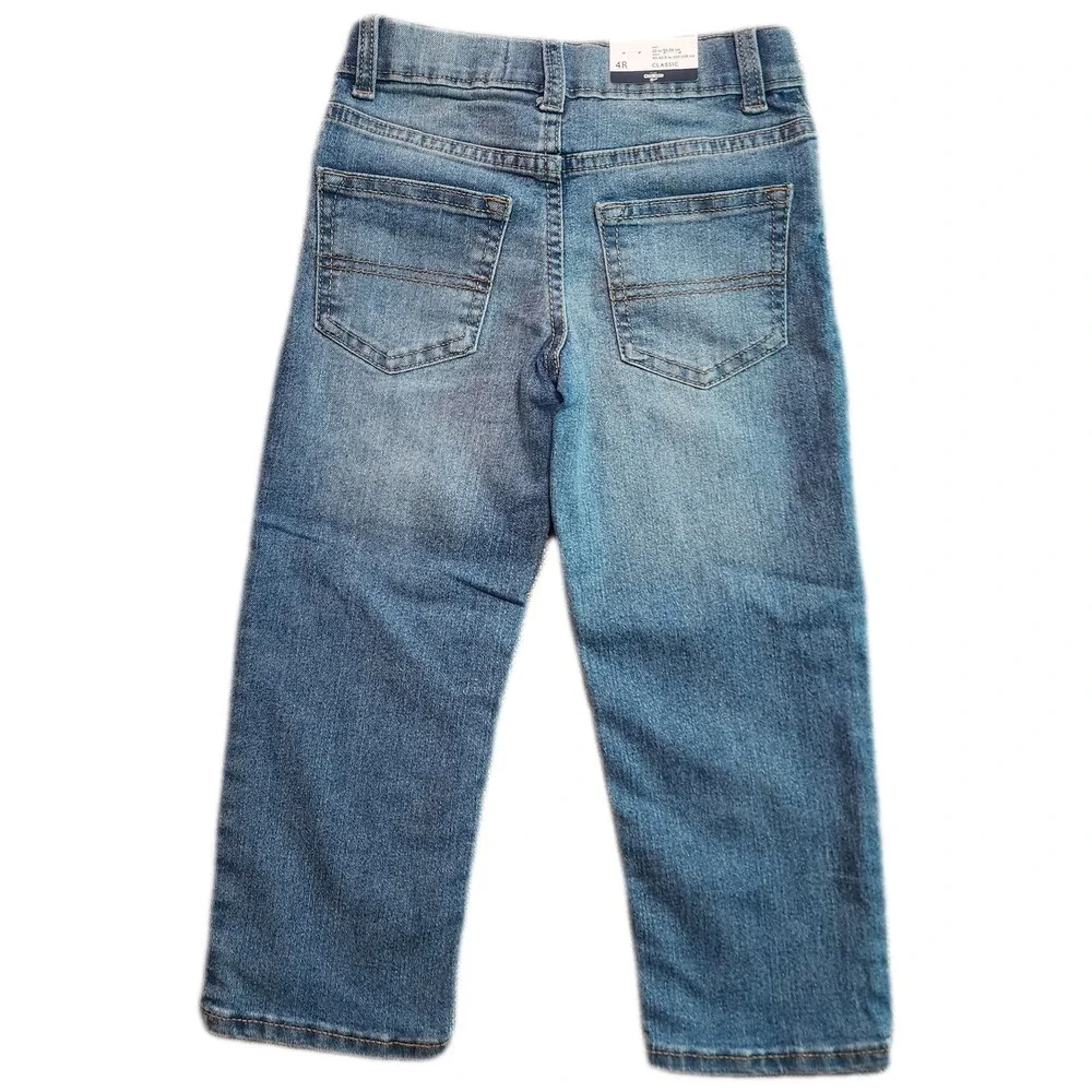 OshKosh B'gosh Classic Jeans Kids 4R Blue Denim Straight Leg Unisex